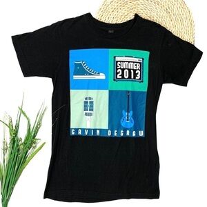 Gavin DeGraw y2k Summer 2013 Band Tour T-Shirt S